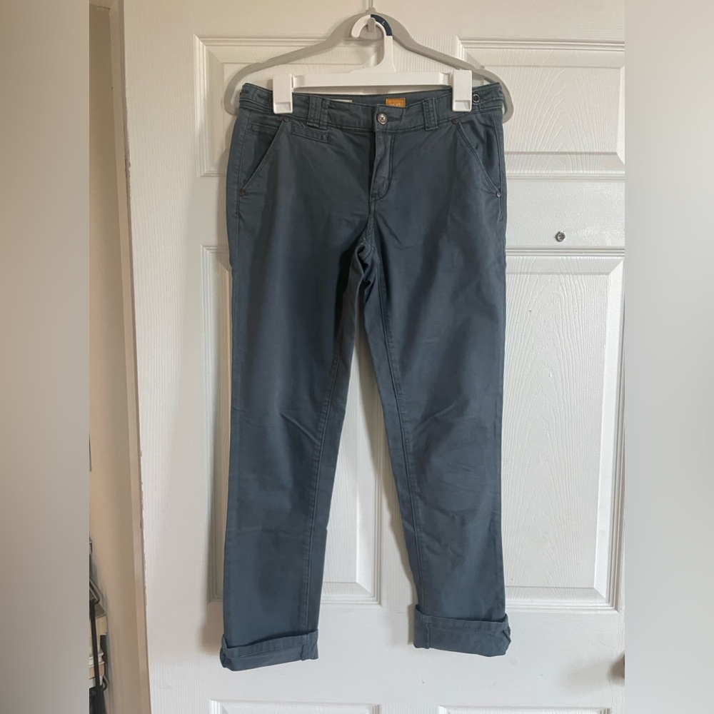 Anthropologie Pilcro and the Letterpress Hyphen Fit Khaki Pants Women's Size 27